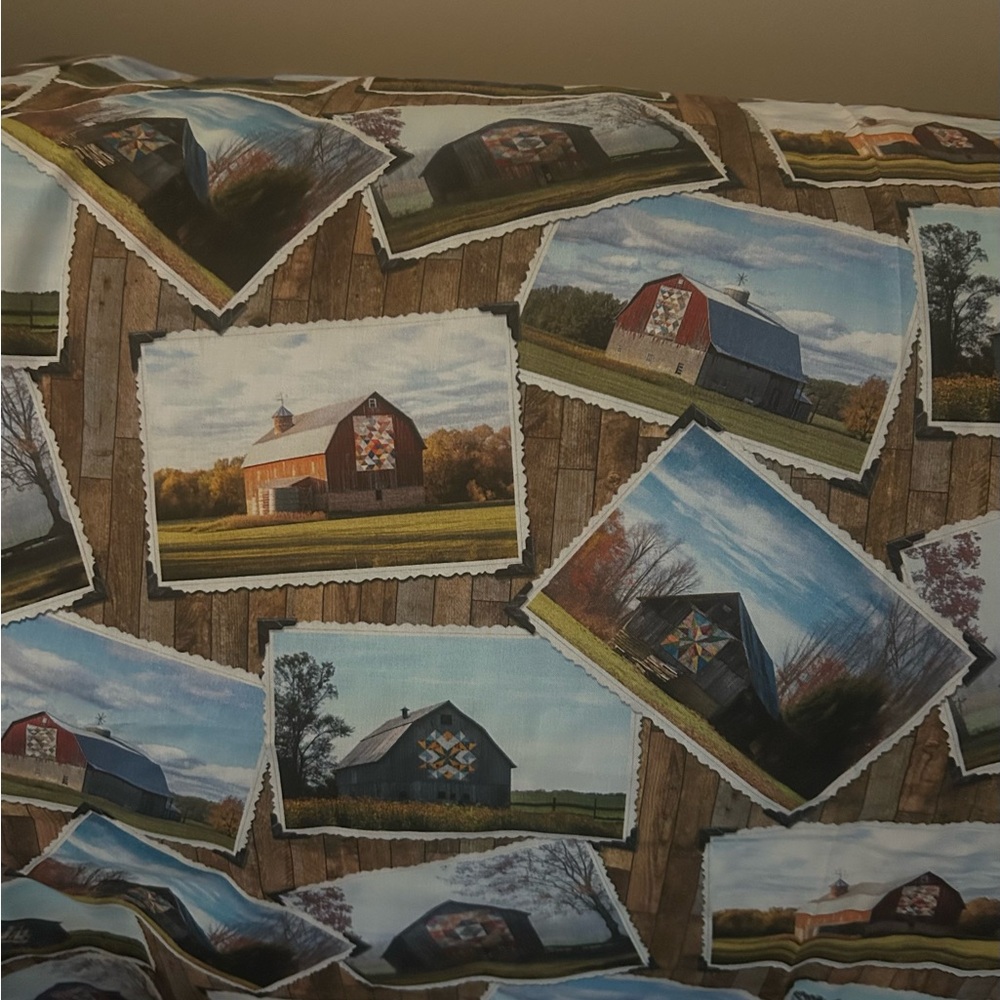 Rustic Farmhouse Photo blanket